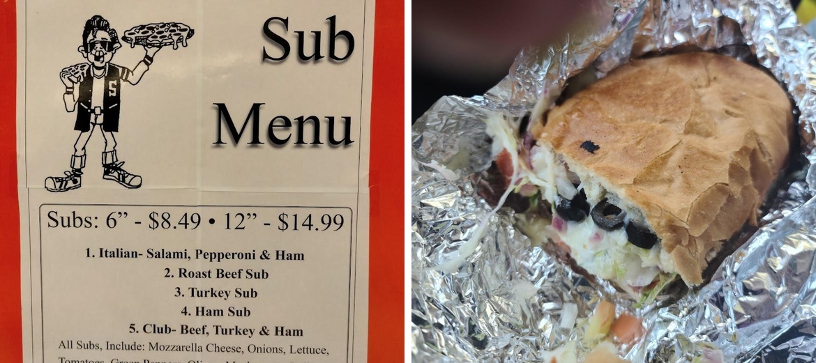 Studebaker's Pizza Menu